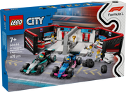 Garage con monoposto Mercedes - AMG e Alpine F1® - 60444 - Il Mattoncino