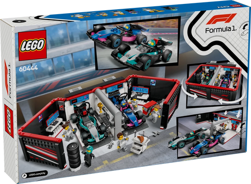 Garage con monoposto Mercedes - AMG e Alpine F1® - 60444 - Il Mattoncino