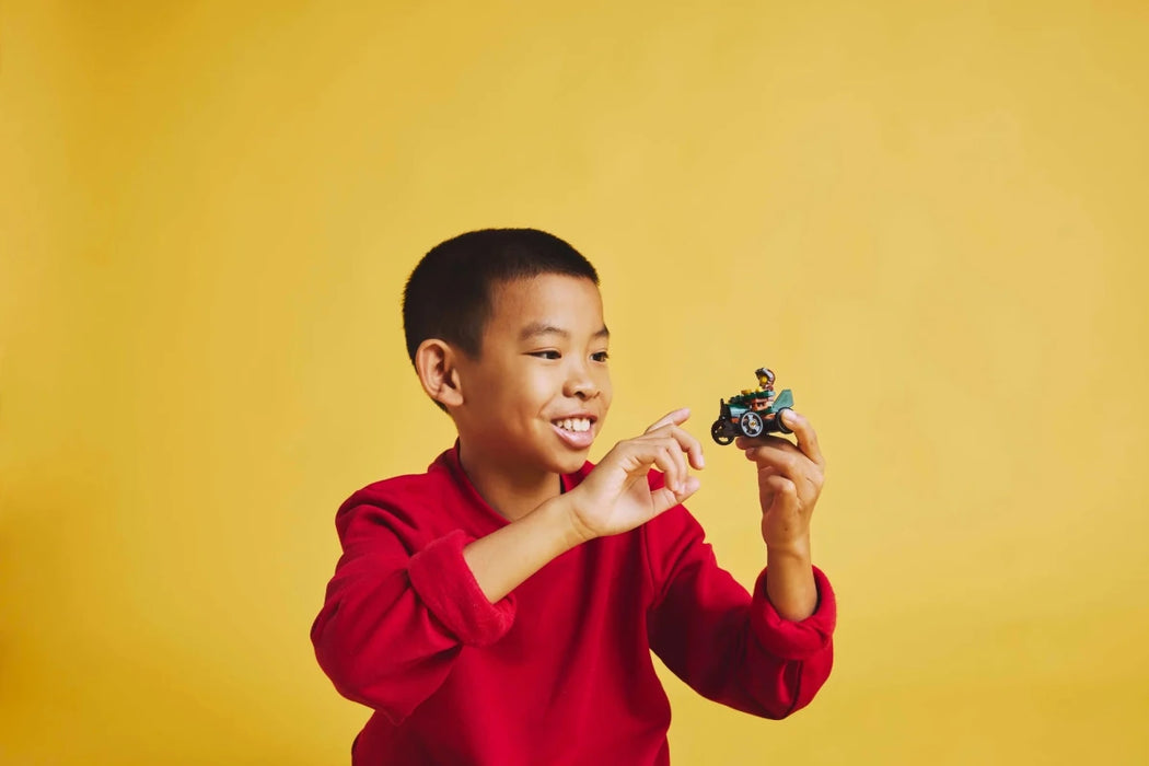 Pack veicoli da corsa: aereo contro letto d’ospedale - 60459 - Il Mattoncino