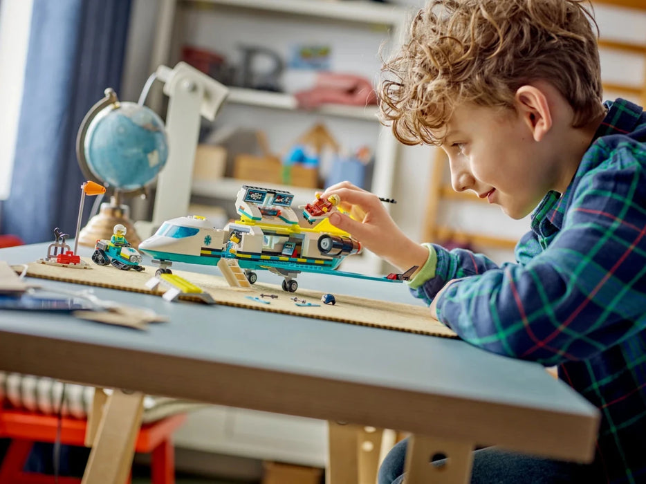 Aereo ambulanza di emergenza - 60465 - Il Mattoncino