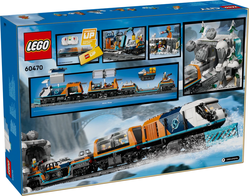 Treno espresso artico degli esploratori - 60470 - Il Mattoncino