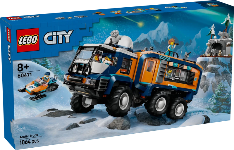 Grande camion artico con laboratorio - 60471 - Il Mattoncino