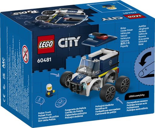 Veicoli – SUV della Polizia - 60481 - Il Mattoncino