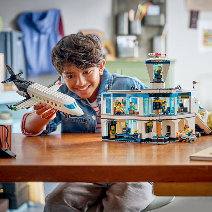 Aeroporto con aereo - 60502