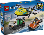 Remix aereo, camion di servizio e hovercraft - 60505 - Il Mattoncino