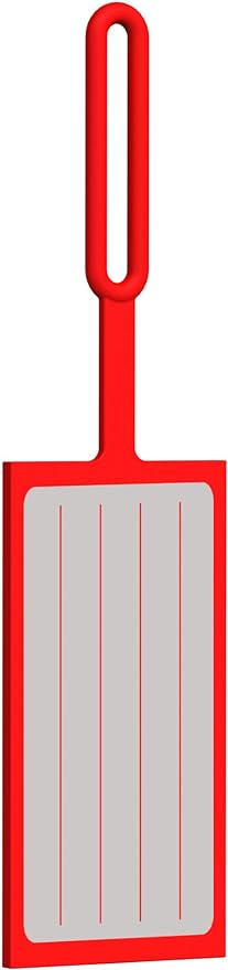 Lego 2x4 Etichetta Bagaglio Rosso - 52002 - Il Mattoncino