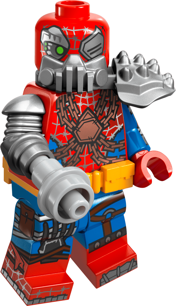 07 Cyborg Spider - Woman - 71050 - Il Mattoncino