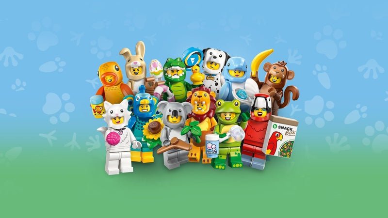 LEGO 71051 Minifigure Animali 28 - SERIE COMPLETA - Il Mattoncino