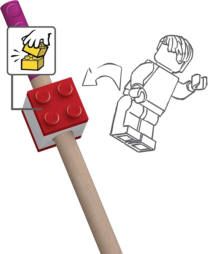 LEGO Kit 12 matite colorate - 52064 - Il Mattoncino