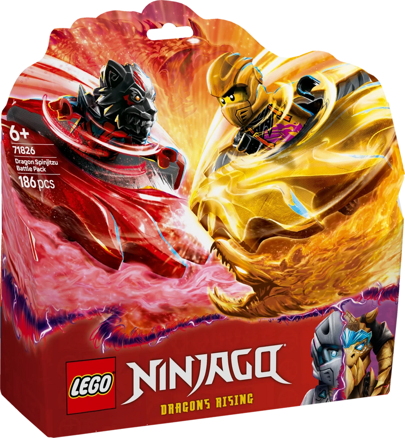 Battle Pack draghi dello Spinjitzu - 71826 - Il Mattoncino