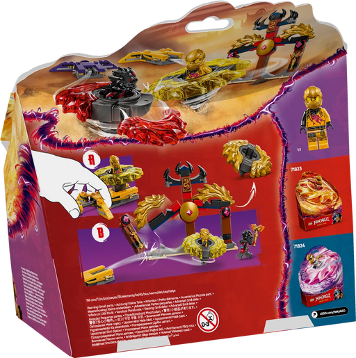 Battle Pack draghi dello Spinjitzu - 71826 - Il Mattoncino