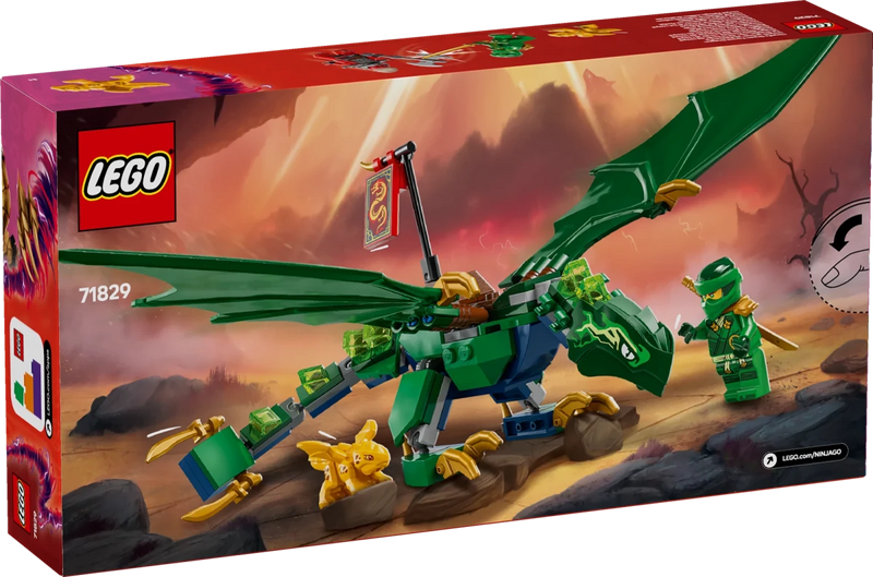 Drago della foresta verde di Lloyd - 71829 - Il Mattoncino