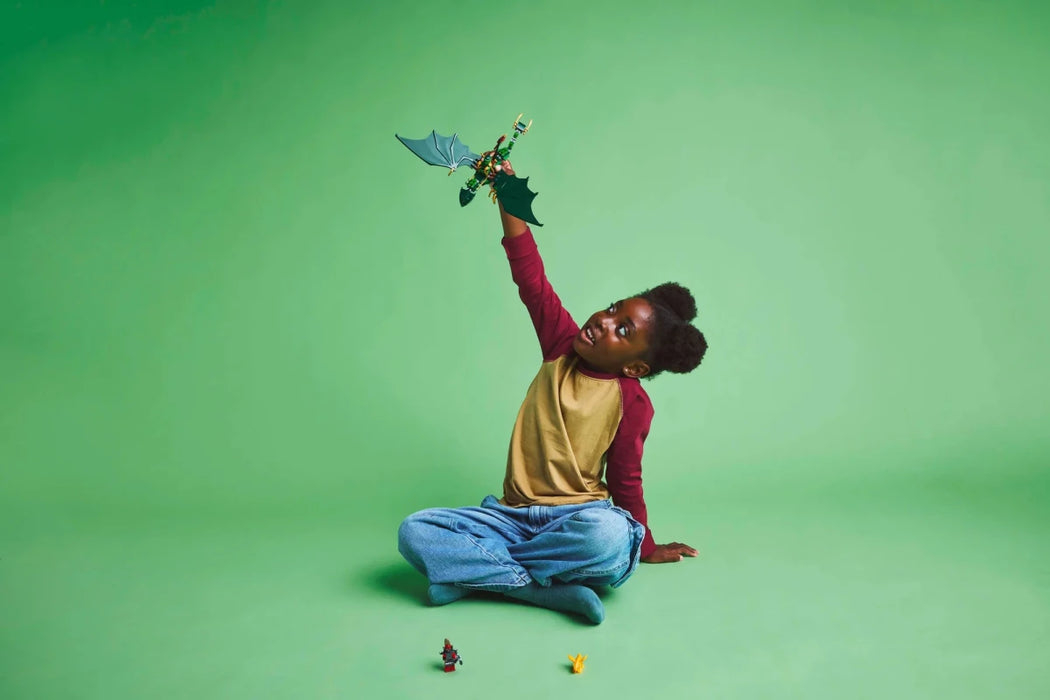 Drago della foresta verde di Lloyd - 71829 - Il Mattoncino