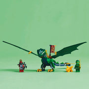 Drago della foresta verde di Lloyd - 71829 - Il Mattoncino