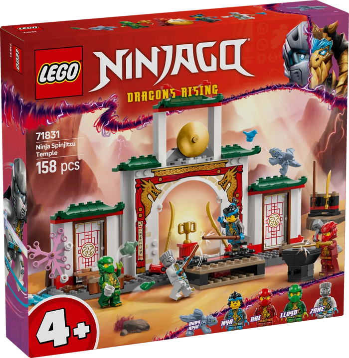 Tempio dello Spinjitzu Ninja - 71831 - Il Mattoncino
