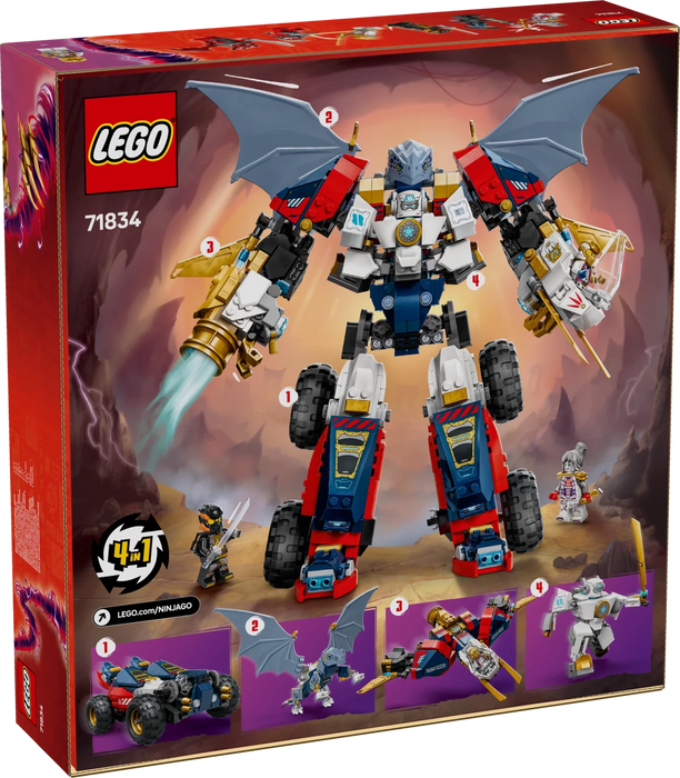 Mech Ultra Combinatore di Zane - 71834 - Il Mattoncino