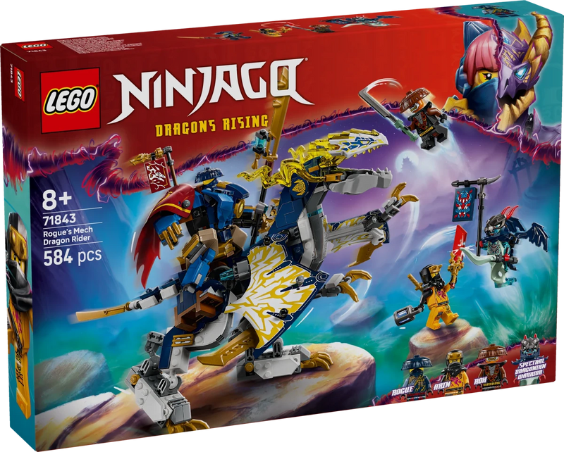 Mech cavalca - drago di Rogue - 71843 - Il Mattoncino