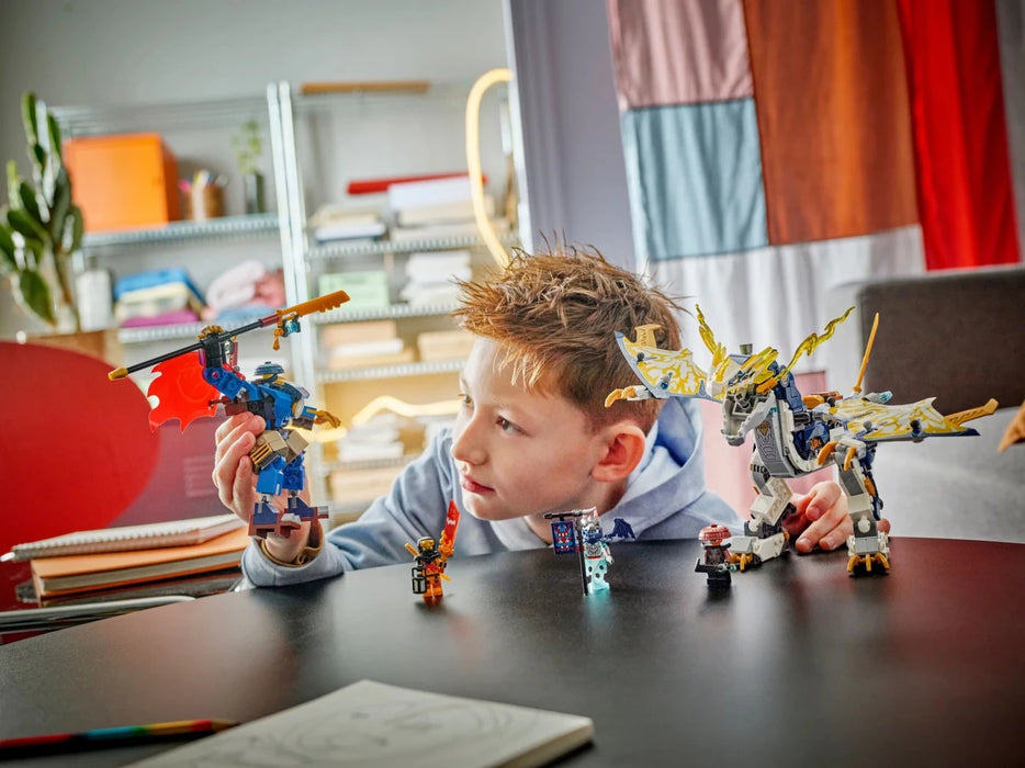 Mech cavalca - drago di Rogue - 71843 - Il Mattoncino