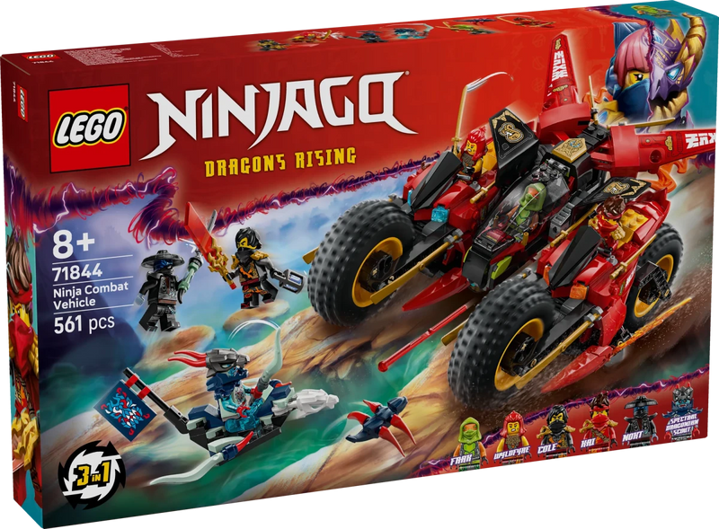 Veicolo da combattimento Ninja - 71844 - Il Mattoncino
