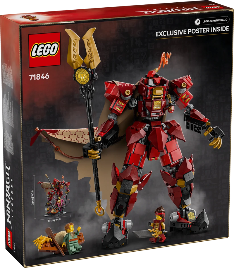Mech Cavaliere del Fuoco - 71846 - Il Mattoncino