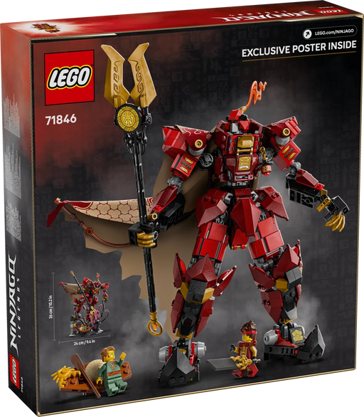 Mech Cavaliere del Fuoco - 71846 - Il Mattoncino