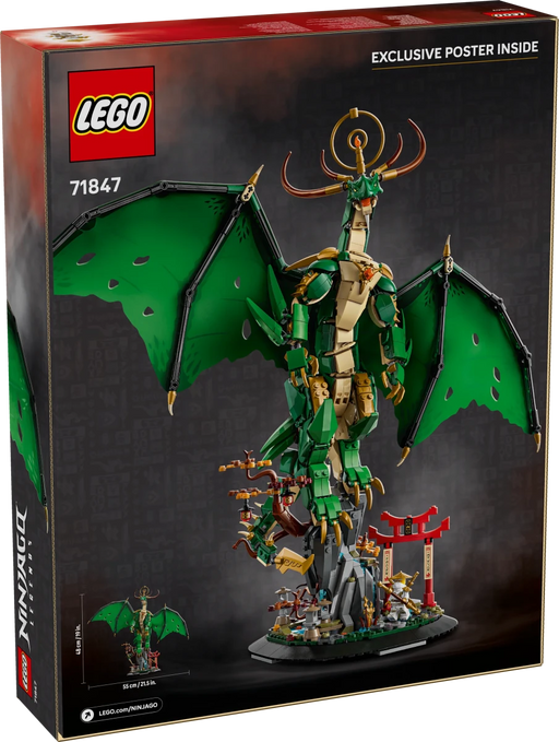 Drago - guardiano - 71847 - Il Mattoncino