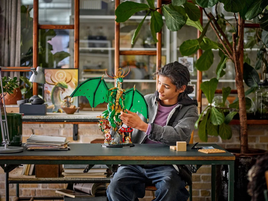 Drago - guardiano - 71847 - Il Mattoncino