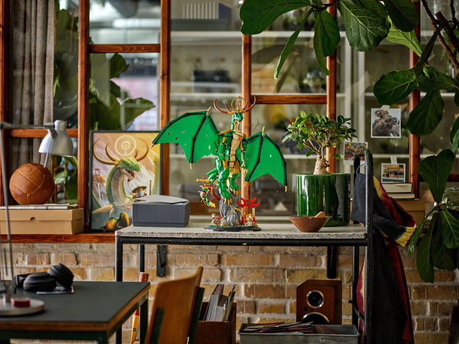 Drago - guardiano - 71847 - Il Mattoncino