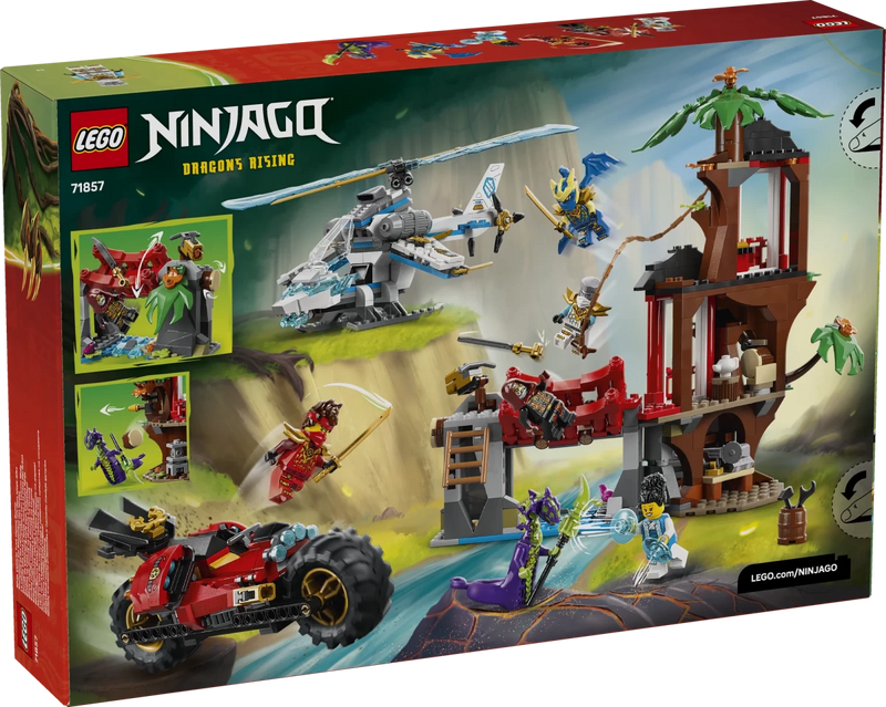 Battaglia alla casa sull’albero con veicolo Ninja - 71857 - Il Mattoncino