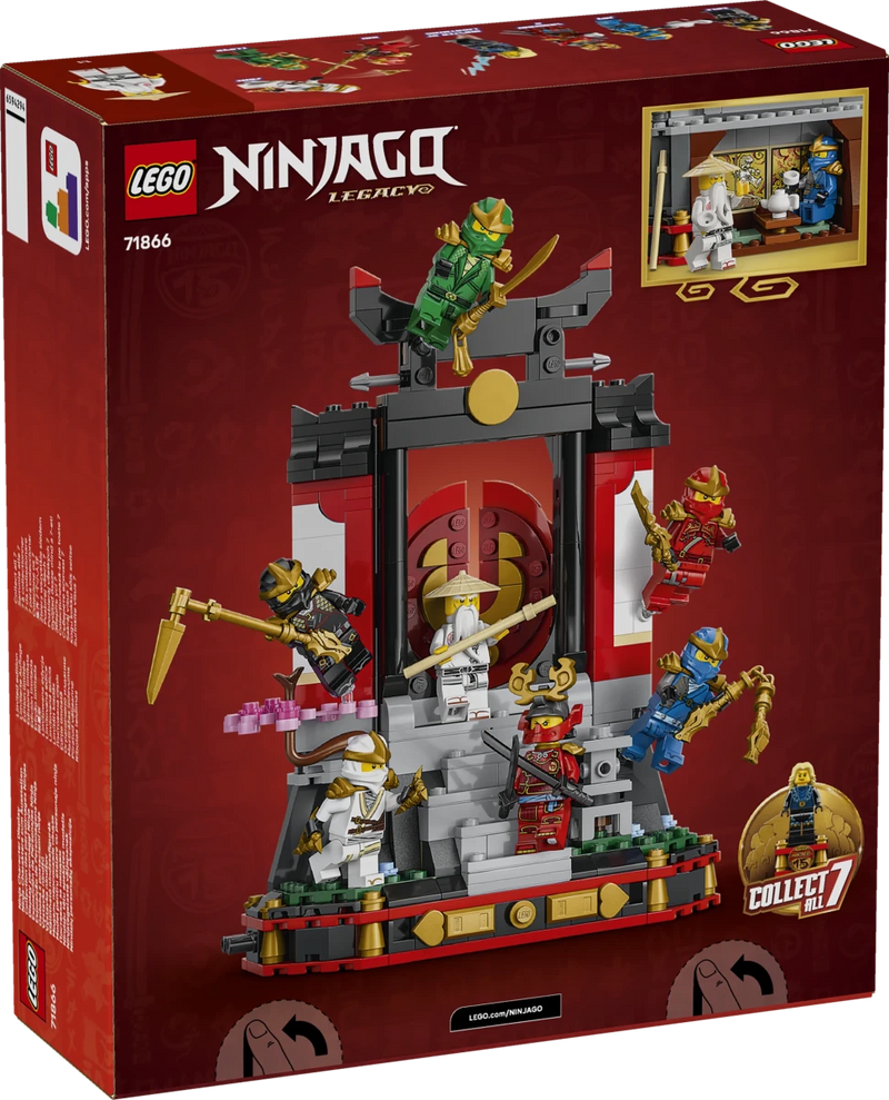 Display personaggi Ninja – 15° anniversario - 71866 - Il Mattoncino
