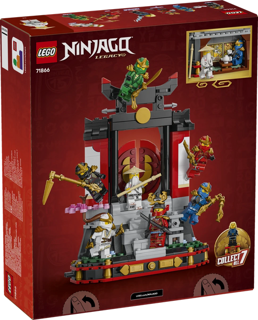 Display personaggi Ninja – 15° anniversario - 71866 - Il Mattoncino
