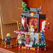 Display personaggi Ninja – 15° anniversario - 71866 - Il Mattoncino