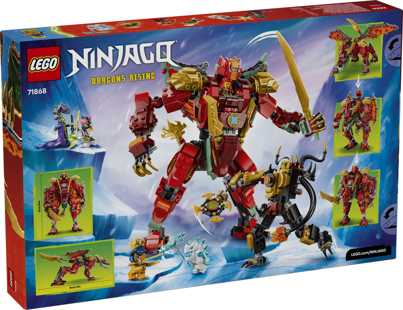 Mech drago mutaforma di Wyldfyre - 71868