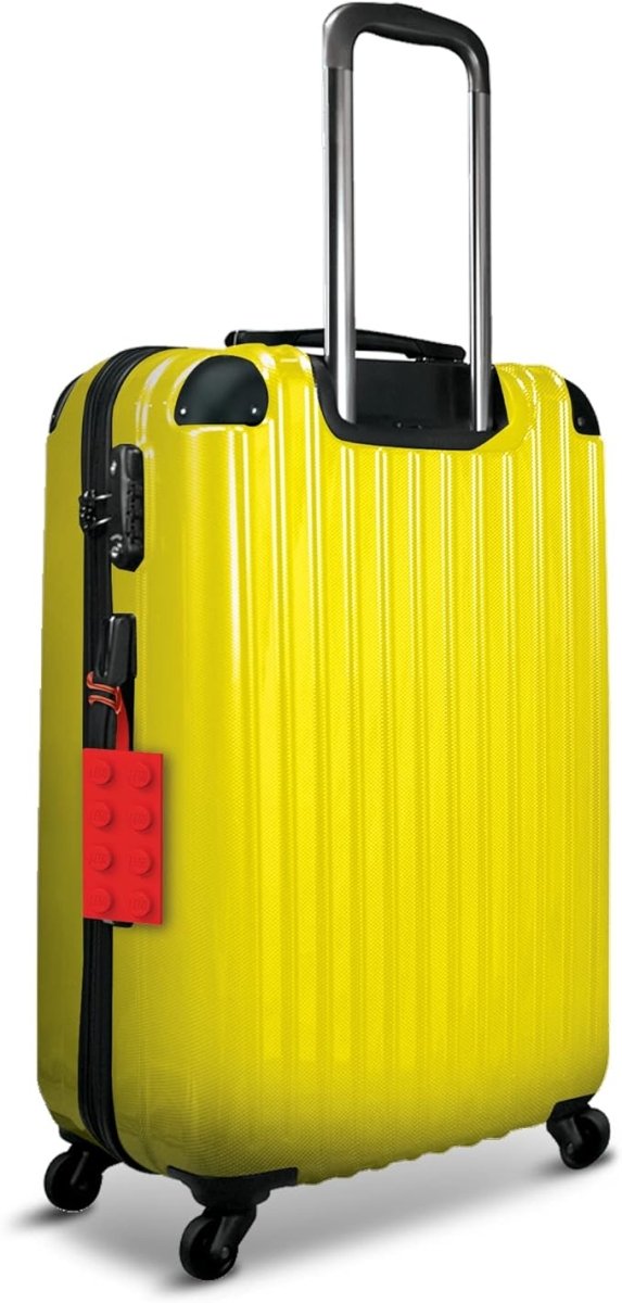 Lego 2x4 Etichetta Bagaglio Rosso - 52002 - Il Mattoncino
