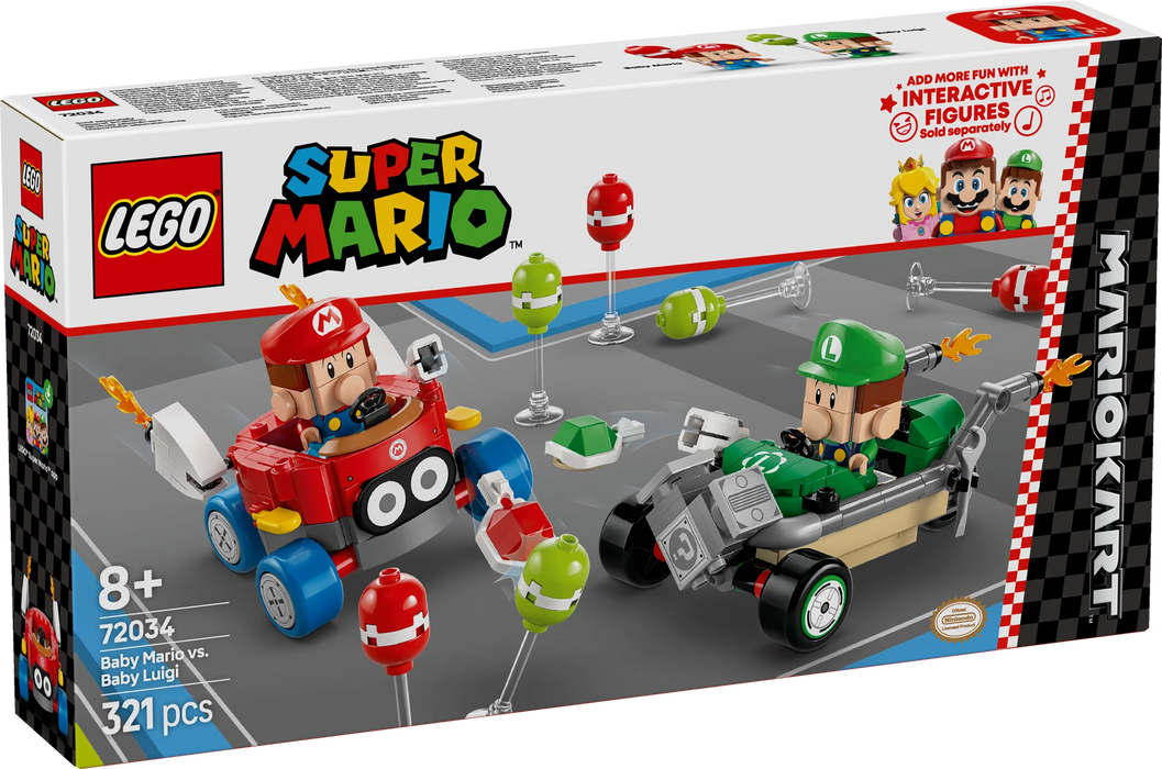 Mario Kart™: Baby Mario vs Baby Luigi - 72034