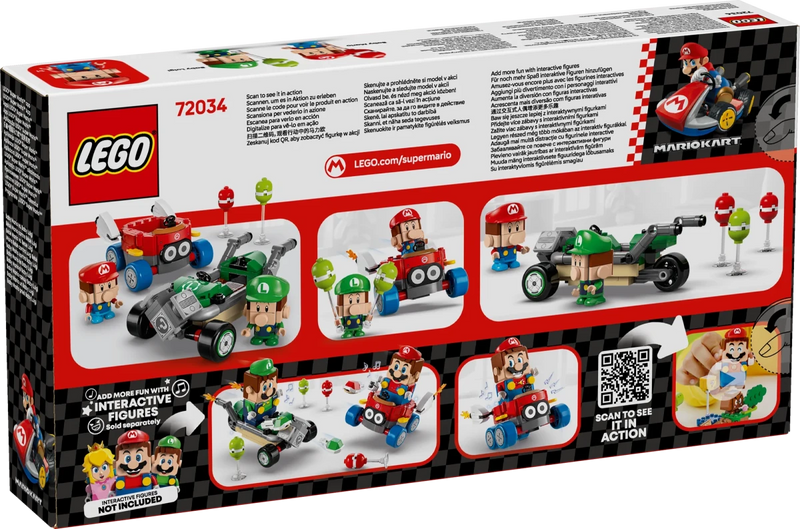 Mario Kart™: Baby Mario vs Baby Luigi - 72034 - Il Mattoncino