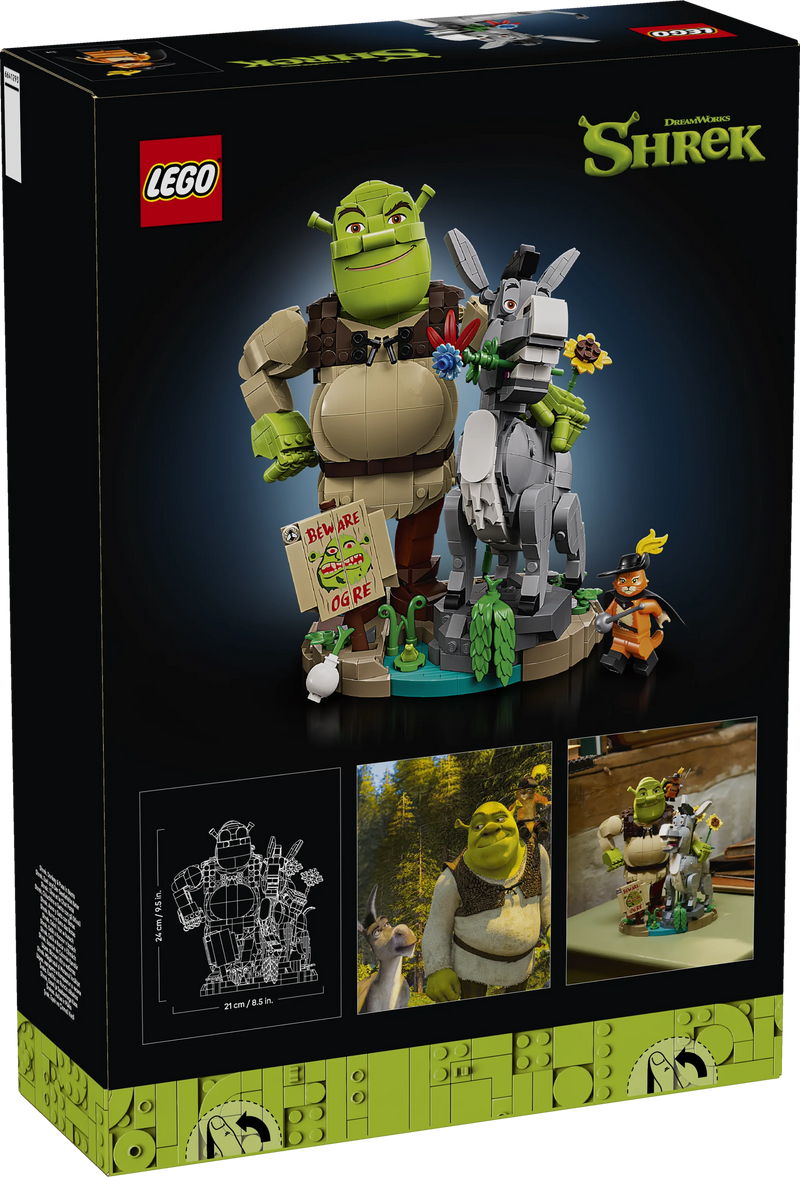 Shrek, Ciuchino e Gatto con gli Stivali - 72423