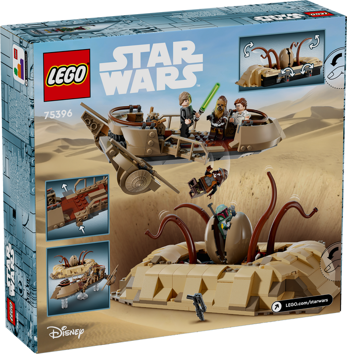 Desert skip and sarlacc pit 75396 — Il Mattoncino