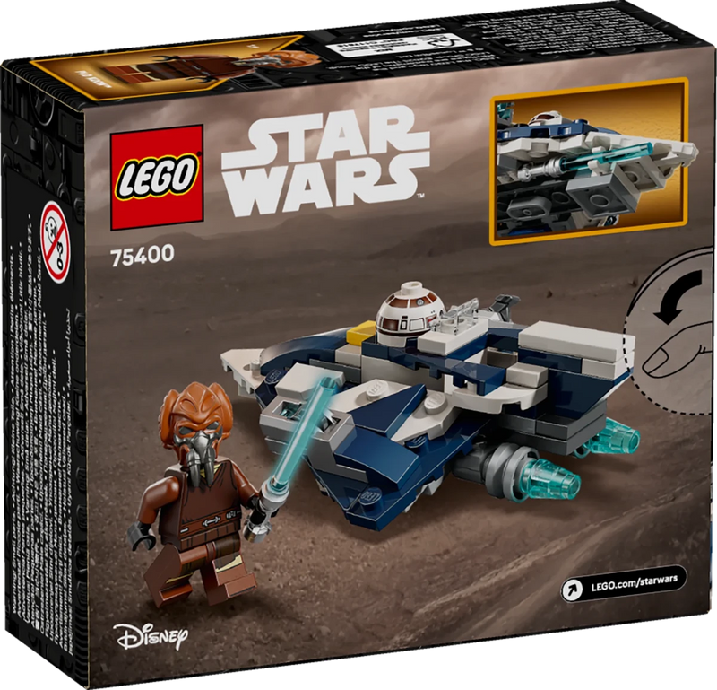 Microfighter Jedi Starfighter di Plo Koon - 75400 - Il Mattoncino