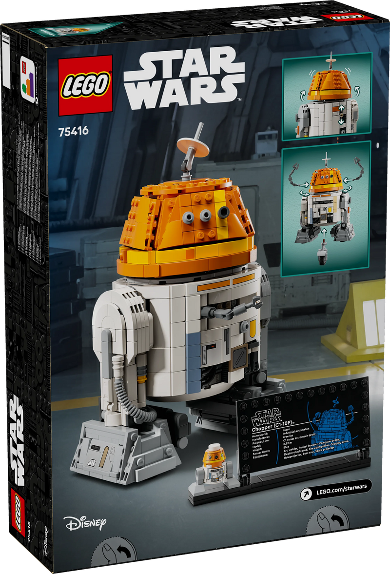 Droide astromeccanico Chopper (C1-10P)™ - 75416