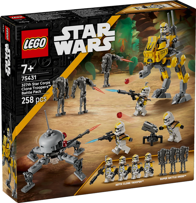 Battle Pack 327° Star Corps di Clone Troopers™ - 75431 - Il Mattoncino