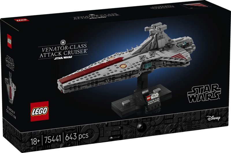 Attack Cruiser™ classe Venator - 75441 - Il Mattoncino