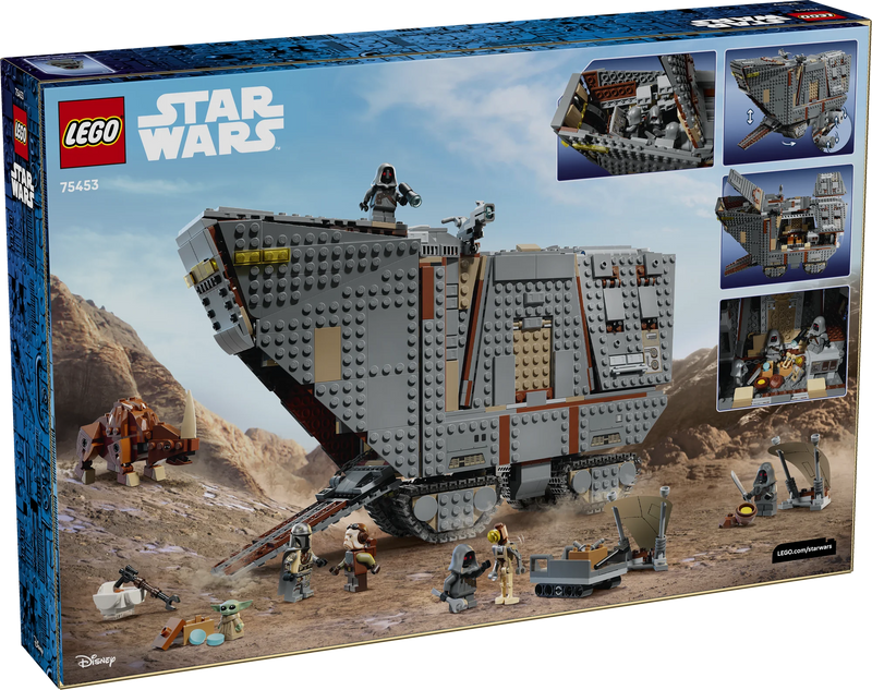 Sandcrawler™ e Mudhorn Offworld - 75453