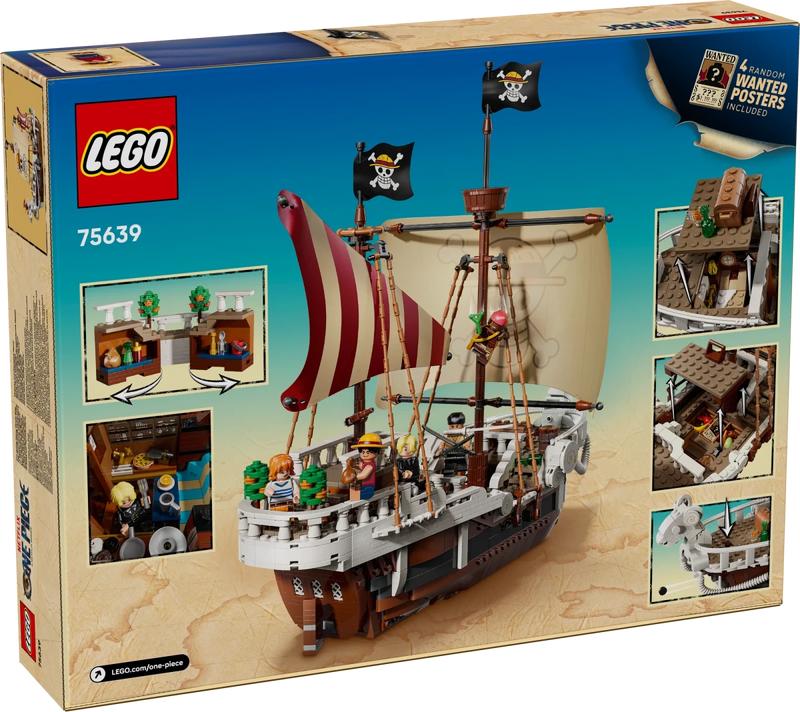 La nave pirata Going Merry - 75639 - Il Mattoncino