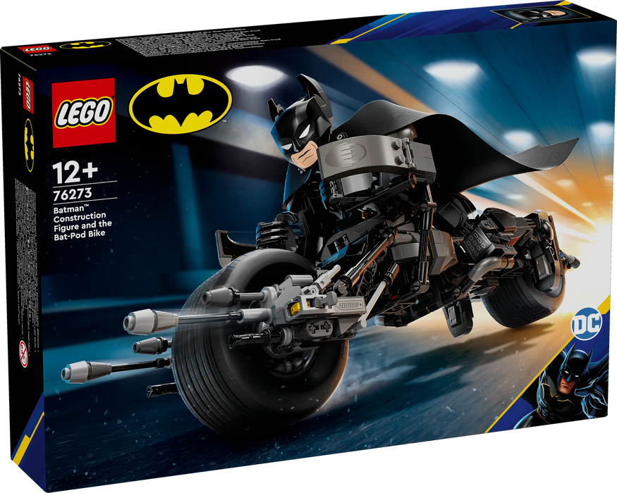 Personaggio costruibile di Batman con Bat-Pod - 76273
