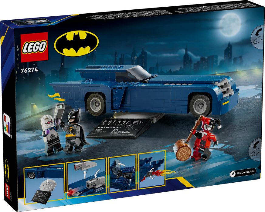 Batman con Batmobile vs. Harley Quinn e Mr. Freeze - 76274
