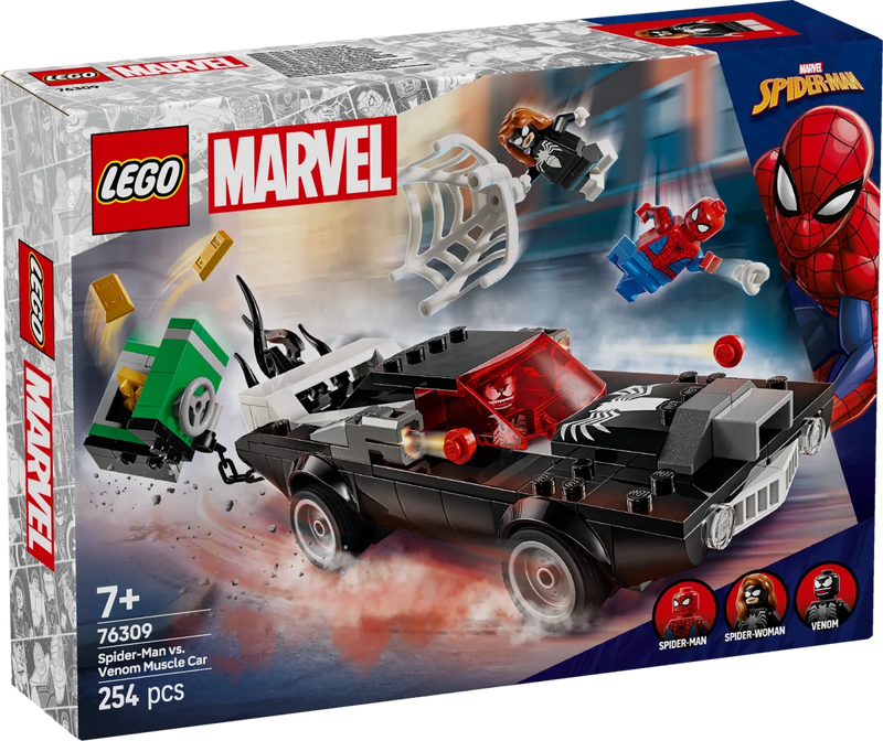 Spider - Man contro Muscle Car di Venom - 76309 - Il Mattoncino