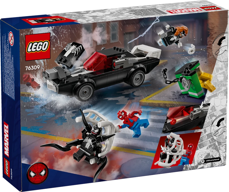 Spider - Man contro Muscle Car di Venom - 76309 - Il Mattoncino