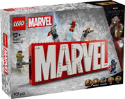 Logo e Minifigure MARVEL - 76313 - Il Mattoncino