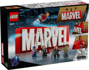 Logo e Minifigure MARVEL - 76313 - Il Mattoncino